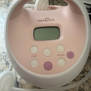Spectra Pink and White Breast Pump